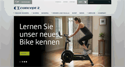 Desktop Screenshot of concept2.de