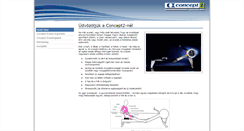 Desktop Screenshot of concept2.hu
